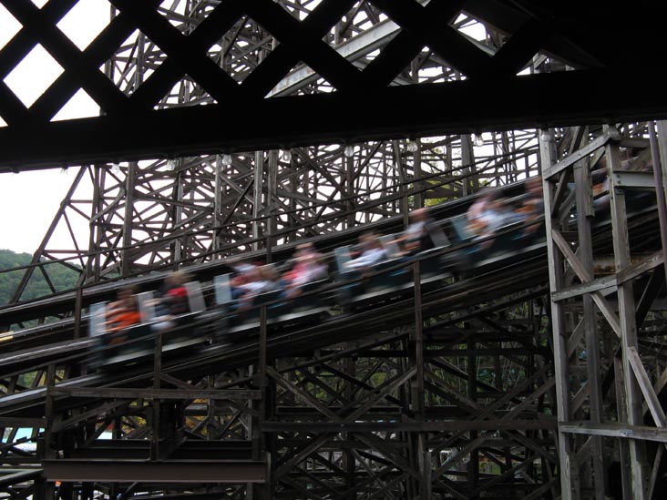 Twister Roller Coaster, Knoebels Amusement Resort, Elysburg, Pennsylvania