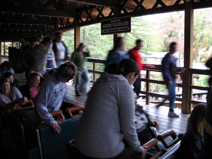 Twister Roller Coaster, Knoebels Amusement Resort, Elysburg, Pennsylvania