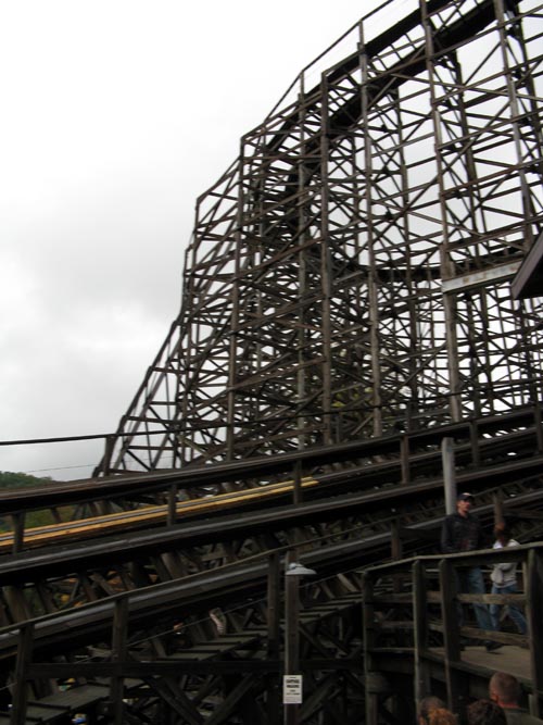 Twister Roller Coaster, Knoebels Amusement Resort, Elysburg, Pennsylvania