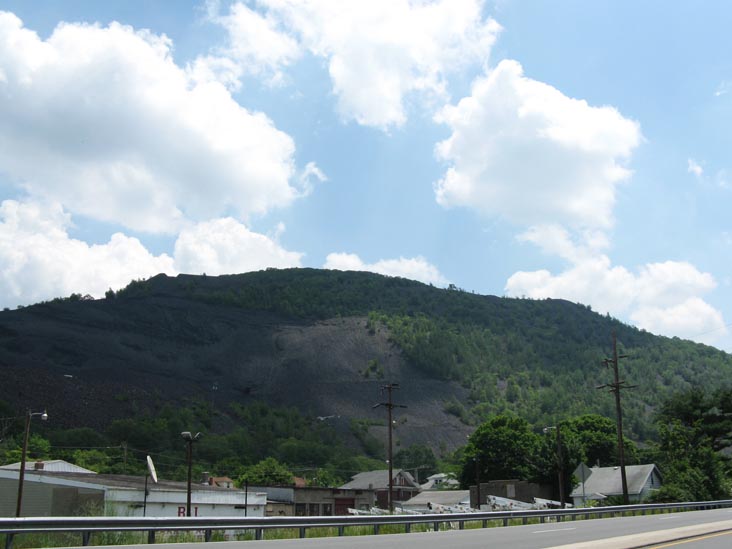 Cameron/Glen Burn Colliery Culm Bank, Pennsylvania Route 61, Sunnyside, Pennsylvania