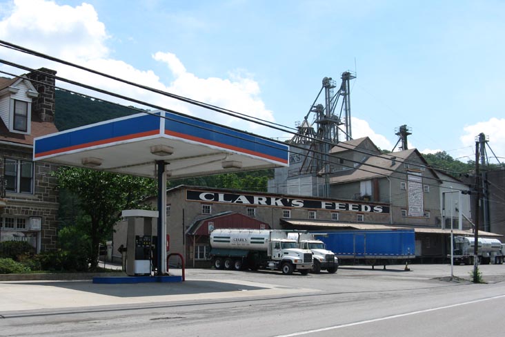 Clark's Feed Mills, Pennsylvania Route 61, Coal Township, Pennsylvania