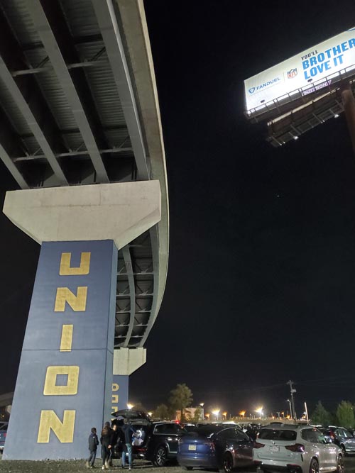 Commodore Barry Bridge Outside Subaru Park, Chester, Pennsylvania, October 30, 2022