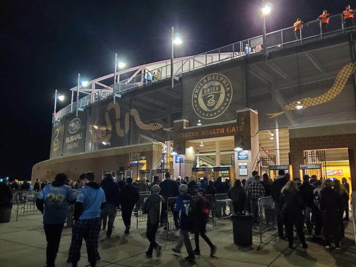 Subaru Park, 1 Stadium Drive, Chester, Pennsylvania, October 30, 2022