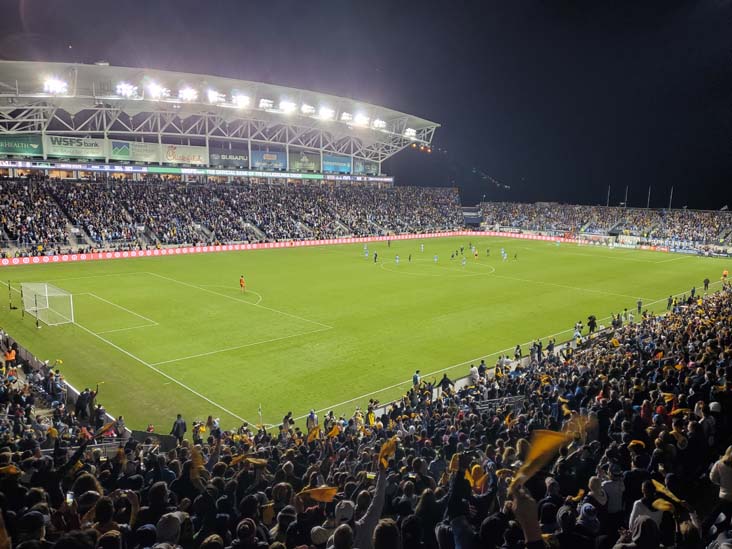 NYCFC vs. Philadelphia Union, Subaru Park, Chester, Pennsylvania, October 30, 2022