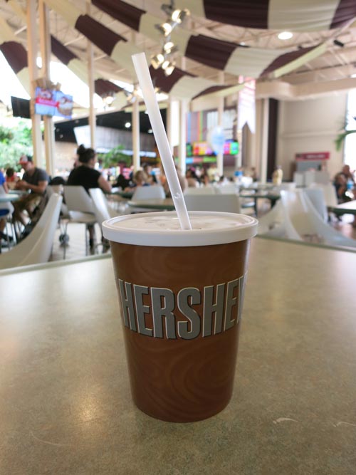 Milkshake, Hershey's Chocolate World, 251 Park Boulevard, Hershey, Pennsylvania, August 17, 2015
