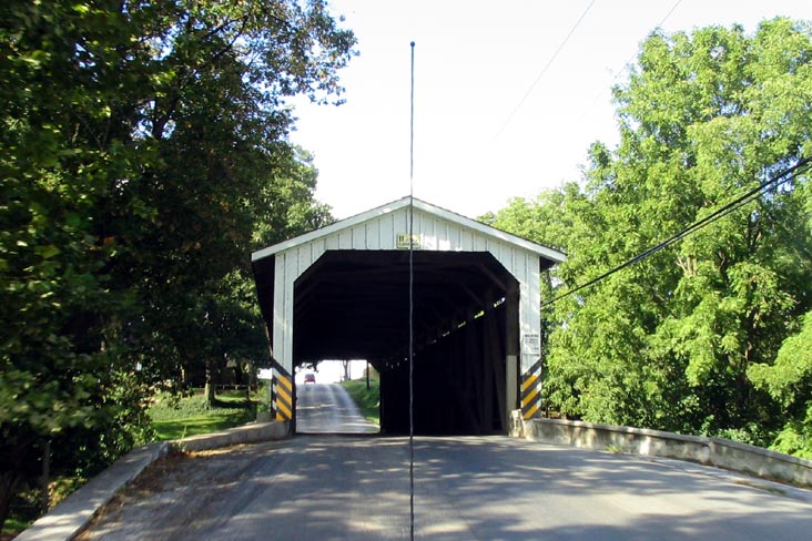 Covered Bridge, Belmont Road Near Paradise, Lancaster County, Pennsylvania