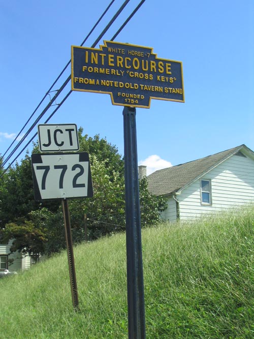 Route 340, Old Philadelphia Pike, Intercourse, Pennsylvania