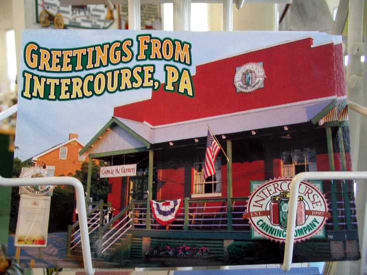 Intercourse Canning Company Postcard, Intercourse Canning Company, 3612 East Newport Road, Intercourse, Pennsylvania