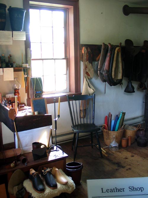 Leather Shop, Landis Valley Museum, 2451 Kissel Hill Road, Lancaster, Pennsylvania