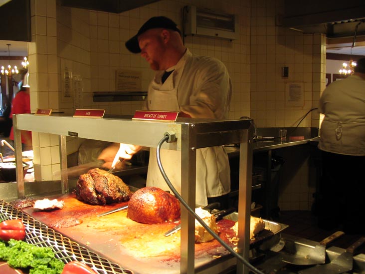 Carving Station, Miller's Smorgasbord, 2811 Lincoln Highway East, Ronks, Pennsylvania