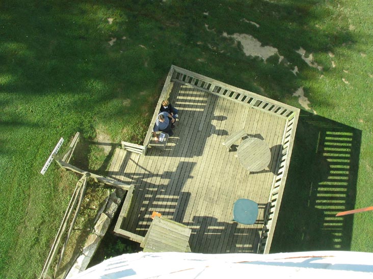 View From Viewtower, Red Caboose Motel & Restaurant, Strasburg, Pennsylvania