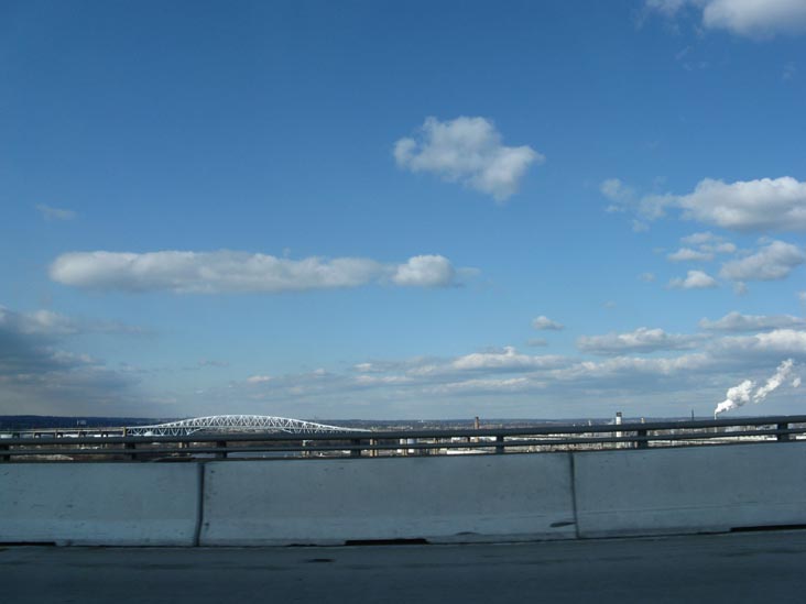 George C. Platt Memorial Bridge From Girard Point Bridge, Interstate 95, Philadephia, Pennsylvania, December 28, 2009