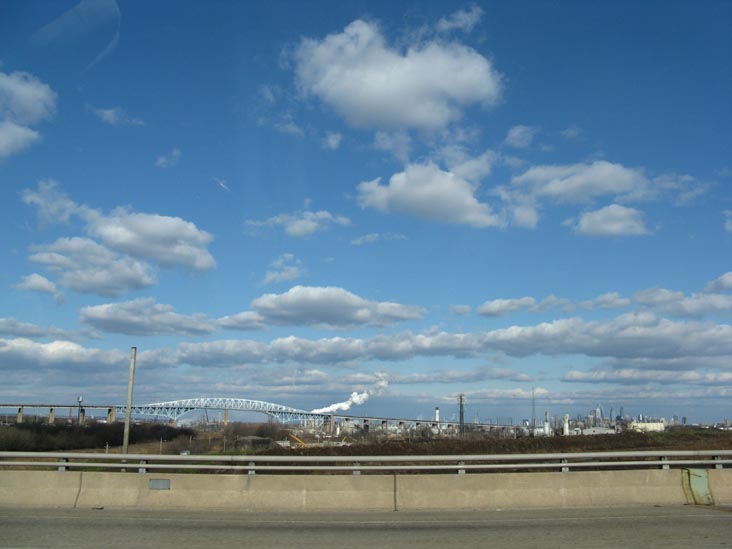 George C. Platt Memorial Bridge From Interstate 95, Philadephia, Pennsylvania, December 28, 2009