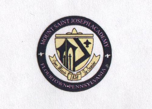 Logo, Mount Saint Joseph Academy, 120 West Wissahickon Avenue, Flourtown, Pennsylvania