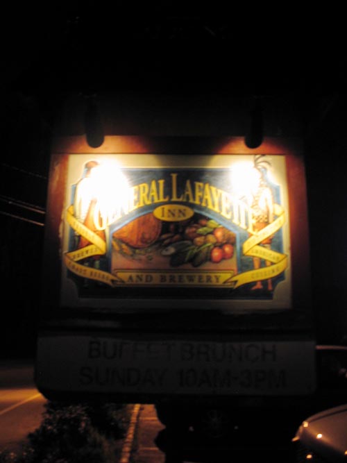 General Lafayette Inn & Brewery, 646 Germantown Pike, Lafayette Hill, Pennsylvania