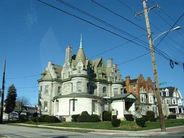 Dekalb Street and East Basin Street, NW Corner, Norristown, Pennsylvania