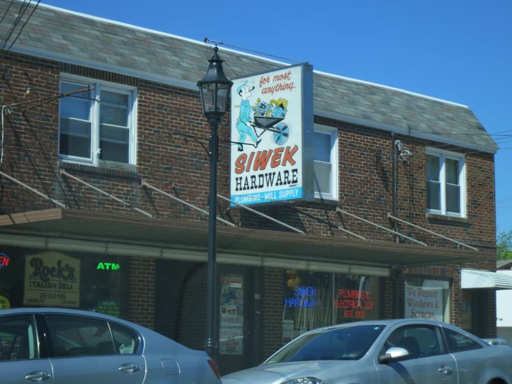 Siwek Hardware, 130 Huntingdon Pike, Rockledge, Pennsylvania, April 29, 2012