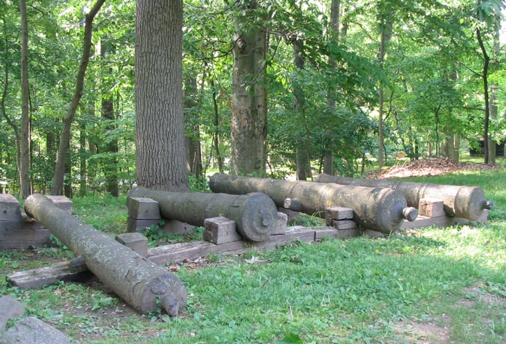 Cannons Behind Washington Memorial Chapel, Valley Forge National Historical Park, Valley Forge, Pennsylvania