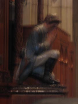 Figure, Washington Memorial Chapel, Valley Forge National Historical Park, Valley Forge, Pennsylvania