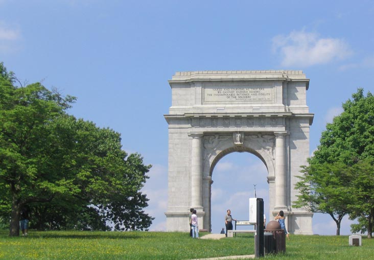 National Memorial Arch, Valley Forge National Historical Park, Valley Forge, Pennsylvania