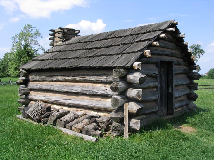 Hut, Valley Forge National Historical Park, Valley Forge, Pennsylvania