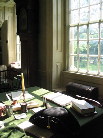 Office, Washington's Headquarters, Valley Forge National Historical Park, Valley Forge, Pennsylvania