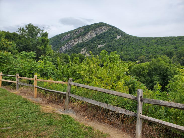 View From Arrow Island Overlook Parking Lot, Delaware Water Gap National Recreation Area, Pennsylvania, August 31, 2020
