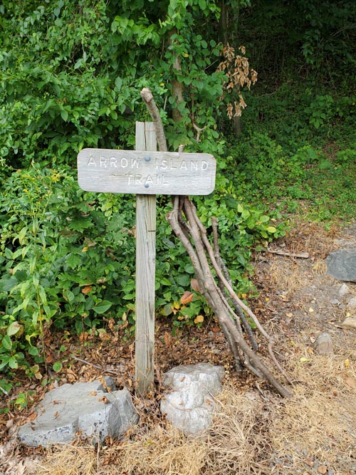 Arrow Island Trail, Delaware Water Gap National Recreation Area, Pennsylvania, August 31, 2020
