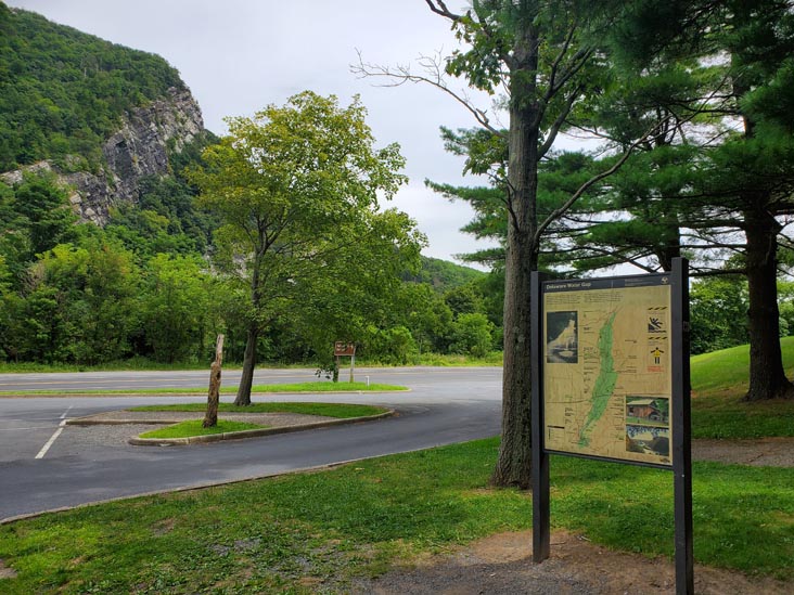 Parking Lot, Arrow Island Overlook, Delaware Water Gap National Recreation Area, Pennsylvania, August 31, 2020