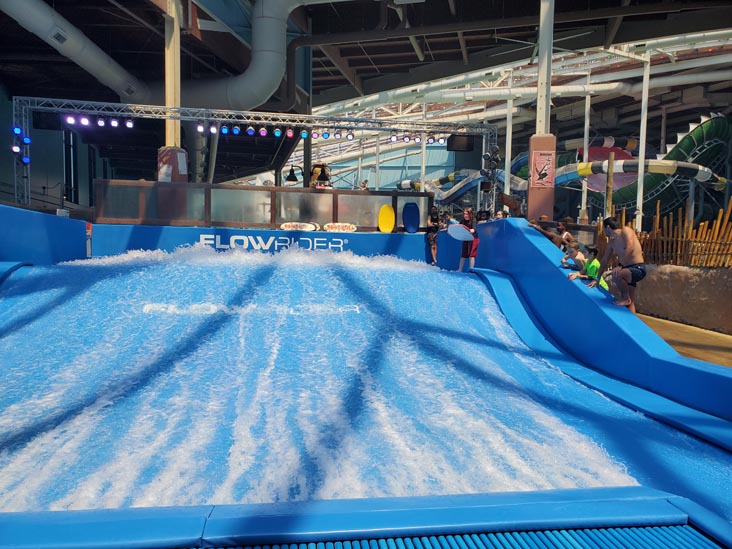 Flowrider, Aquatopia Indoor Waterpark, Camelback Resort, Tannersville, Pennsylvania, July 24, 2022