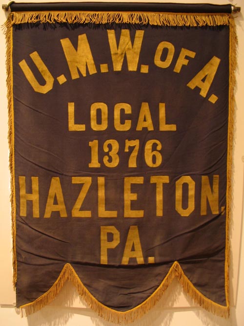 Union Banner, Pennsylvania Anthracite Heritage Museum, Scranton, Pennsylvania