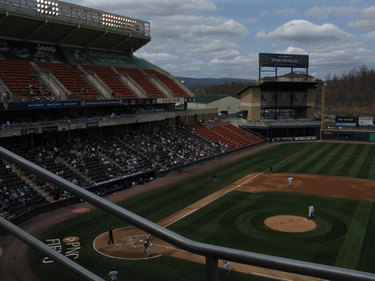 Scranton/Wilkes-Barre Yankees vs. Rochester Red Wings, PNC Field, 235 Montage Mountain Road, Moosic, Pennsylvania, April 19, 2009