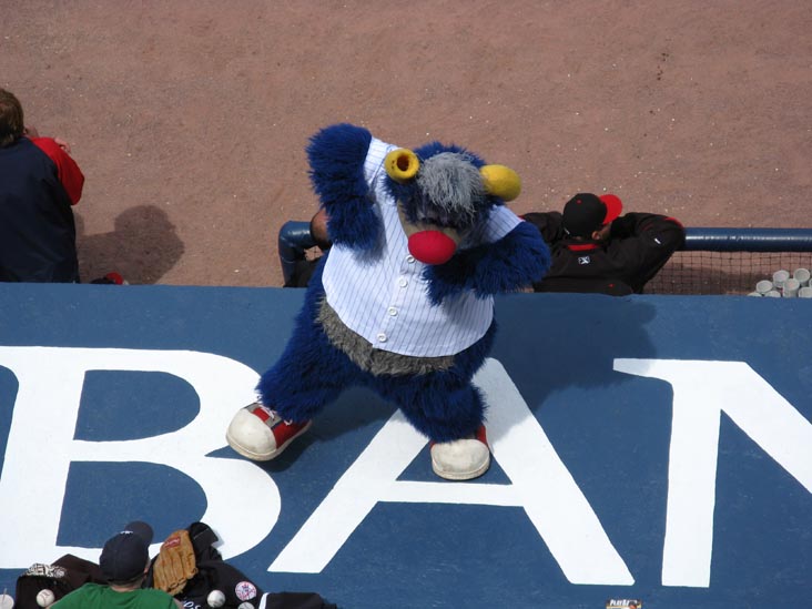 Champ, Scranton/Wilkes-Barre Yankees vs. Rochester Red Wings, PNC Field, 235 Montage Mountain Road, Moosic, Pennsylvania, April 19, 2009