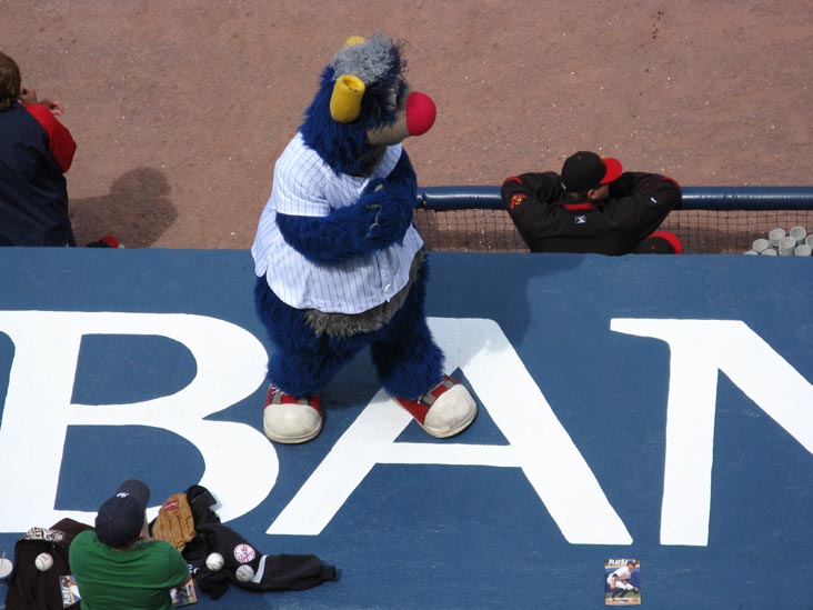 Champ, Scranton/Wilkes-Barre Yankees vs. Rochester Red Wings, PNC Field, 235 Montage Mountain Road, Moosic, Pennsylvania, April 19, 2009