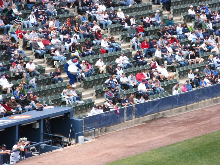 Champ, Scranton/Wilkes-Barre Yankees vs. Rochester Red Wings, PNC Field, 235 Montage Mountain Road, Moosic, Pennsylvania, April 19, 2009