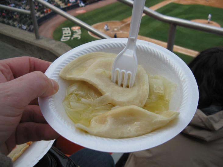 Pierogies, PNC Field, 235 Montage Mountain Road, Moosic, Pennsylvania, April 19, 2009