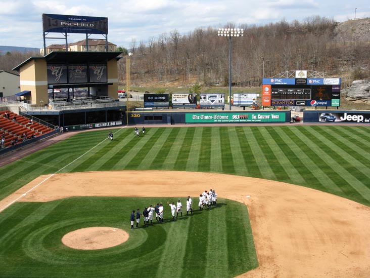 Yankees Win, Scranton/Wilkes-Barre Yankees vs. Rochester Red Wings, PNC Field, 235 Montage Mountain Road, Moosic, Pennsylvania, April 19, 2009