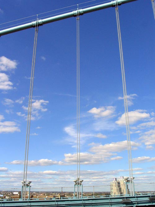 Suspension Cables, Ben Franklin Bridge, Center City Philadelphia, Pennsylvania
