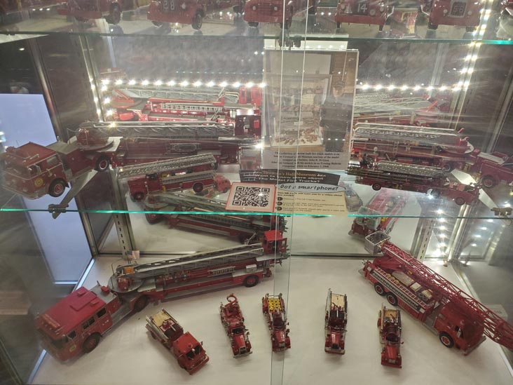 Toy Fire Trucks, Fireman's Hall Museum, Philadelphia, Pennsylvania, October 9, 2021