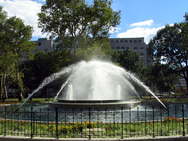 Fountain, Franklin Square, Center City Philadelphia, Pennsylvania