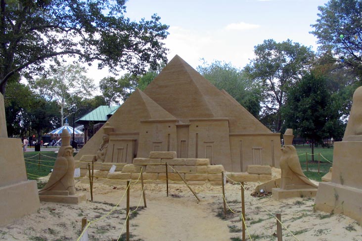 Egypt-A-Delphia, Franklin Square, Center City Philadelphia, Pennsylvania