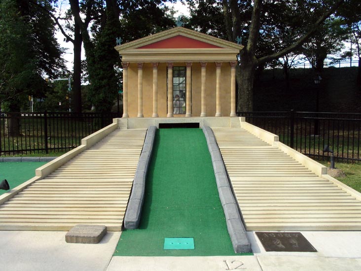 Philadelphia Museum of Art, 12th Hole, Philly Mini Golf, Franklin Square, Center City Philadelphia, Pennsylvania