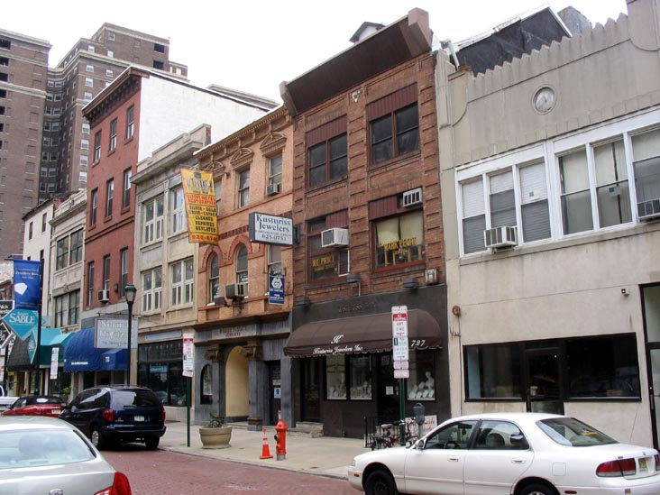 725-733 Sansom Street, Jewelers' Row, Center City, Philadelphia, Pennsylvania