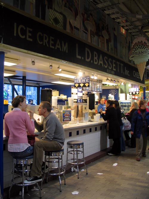 Bassett's Ice Cream, Reading Terminal Market, 12th and Arch Streets, Philadelphia, Pennsylvania