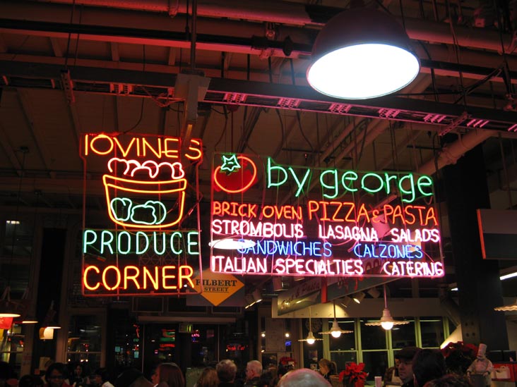 Reading Terminal Market, Filbert Street Entrance, Center City, Philadelphia, Pennsylvania, November 29, 2008