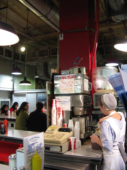 The Dutch Eating Place, Reading Terminal Market, 12th and Arch Streets, Center City, Philadelphia, Pennsylvania, November 29, 2008