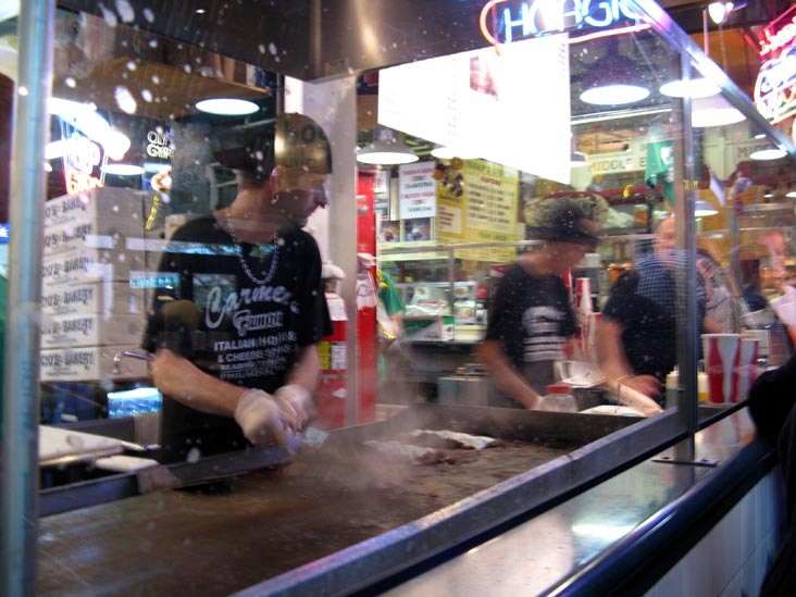 Carmen's Famous Italian Hoagies, Reading Terminal Market, 12th and Arch Streets, Philadelphia, Pennsylvania, October 31, 2009