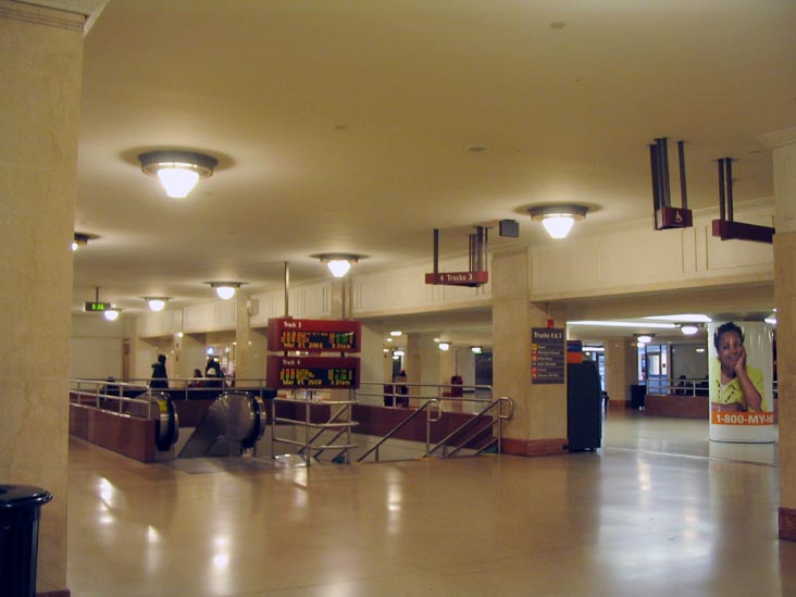 Near Track 3, Suburban Station, Center City Philadelphia, Philadelphia, Pennsylvania