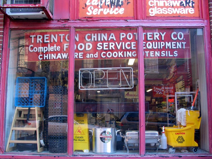 Old Trenton China Pottery Store, 105 North 2nd Street, Philadelphia, Pennsylvania, November 24, 2006