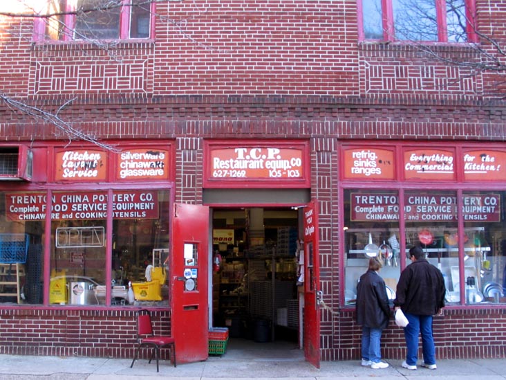 Old Trenton China Pottery Store, 105 North 2nd Street, Philadelphia, Pennsylvania, November 24, 2006